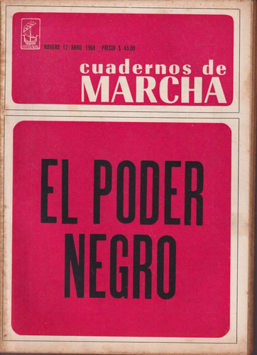 El Poder Negro Cuadernos De Marcha 12