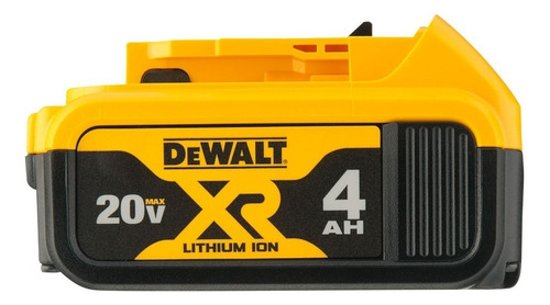 Batería Dewalt Dcb204-b3 Xr, 4,0 Ah, 20 V , Iones De Litio