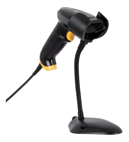 Imagen 1 de 6 de Lector De Código De Barras Techzone Tzbesc4 1d 2d Usb 5v