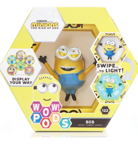 Juguete Wow! Pods Bob Minions Con Luz