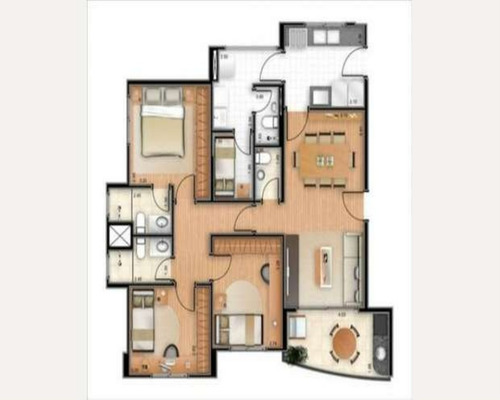 Imagem 5 de 5 de Apartamento - Pi 1010a - 33194765