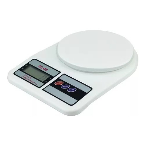 Balanza Peso Digital De Cocina Hasta 10kg X 1g Con Baterias