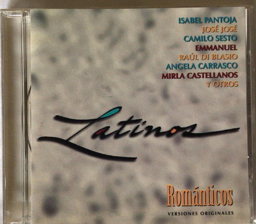 Latinos Romanticos Varios Artistas Cd Original Usado Qqg. Ag (Usado)