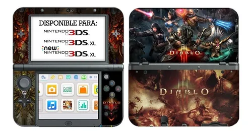 Skin New3ds Xl Diablo 3 New Nintendo 3ds Xl Vinilo Cuotas sin