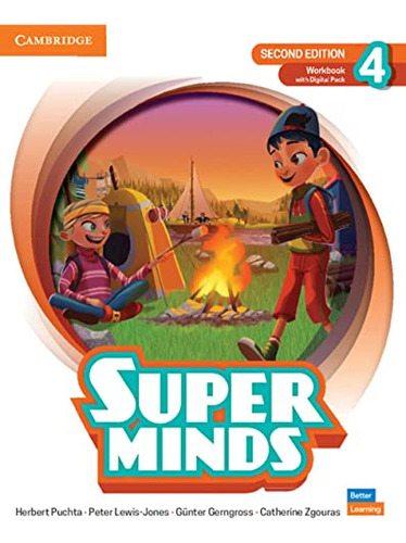 Libro Super Minds Level 4 Workbook With Digital Pack *2nd Ed