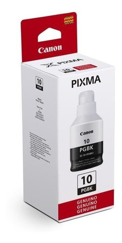 Canon Tinta Gi-10 Pgbk Botella De Tinta Pigmento Negro 170ml