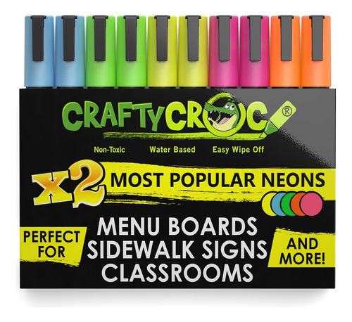 Set De 10 Unidades Crafty Croc Multi2