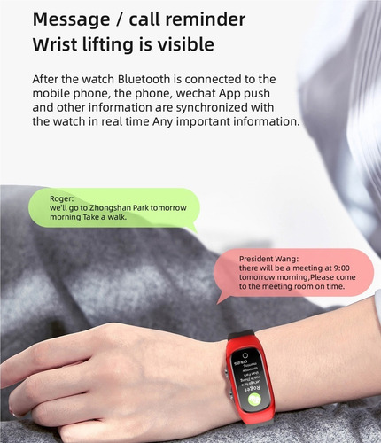 N8 Smart Band Bluetooth Auriculares 2 En 1 Reloj