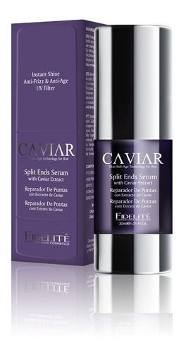 Fidelite Serum Reparador De Puntas Caviar 30ml.