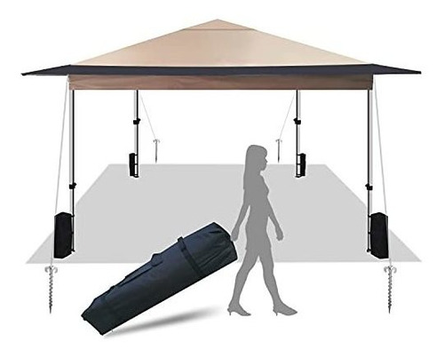 Gazebo -  Outdoor Gazebo Pop-up Canopy Tent Extra 12x12 Shad