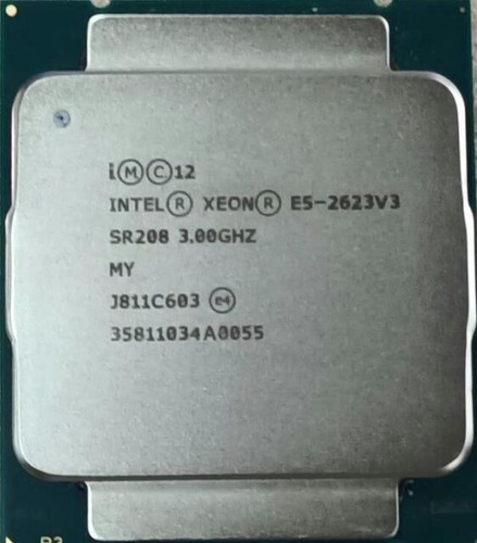 Procesador Intel Xeon E5-2623v3 4nucleos/8hilos/3,5ghz/10mb