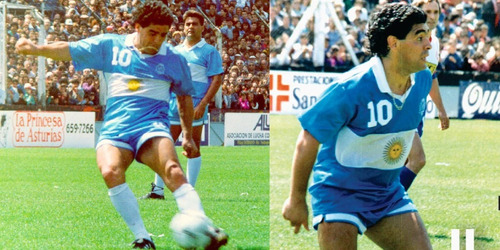 Camiseta Selección Argentina Olan Afa Maradona Sol Única