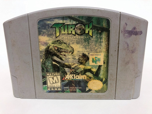 Turok Dinosaur Hunter nintendo 64 C (Usado)