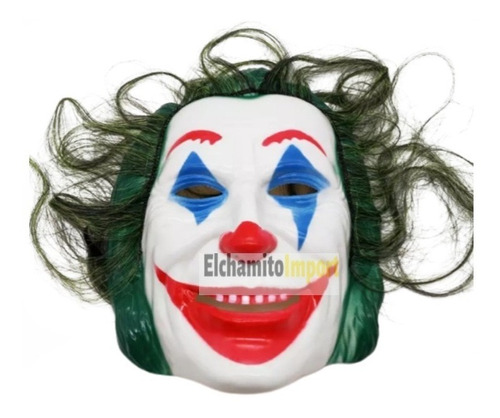 Máscara Del Guason Jocker Para Halloween Plastico Duro