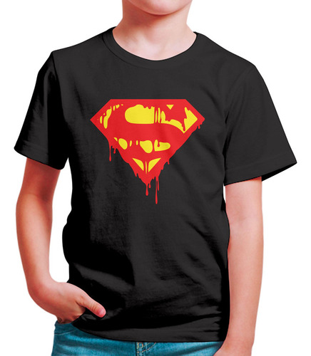 Polo Niño Superman Del Fin Del Mundo (d0276 Boleto.store)