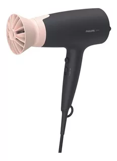 Secadora de cabello Philips 3000 Series BHD350/10 negra y rosa 220V - 240V