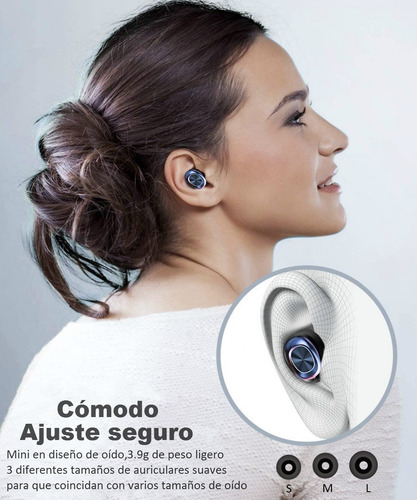 Audífonos Inalámbricos Bluetooth 5.0 Forone S9, Negro