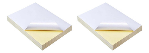 Etiqueta Autoadhesiva Impermeable Blanca A4 De 100 Hojas G