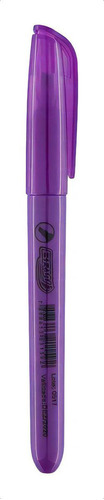 Marca Texto Fluorescente Roxo Neon - Brw