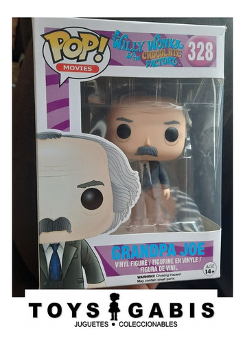 Willy Wonka Funko Pop Abuelo Joe #328 Charlie Y La Fabrica..