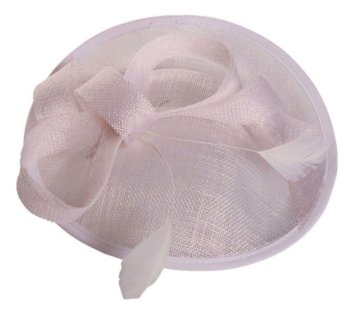 Moda Boda Mujeres Tocado Penny Malla Sombrero Cintas 5551