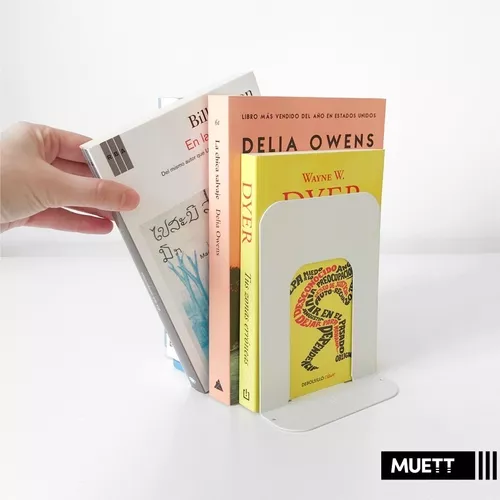 Sujeta Libros Clip Pack x4 - Muett