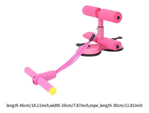 Sit Up Bar Máquina De Sentado Con 2 Tazas De Succión
