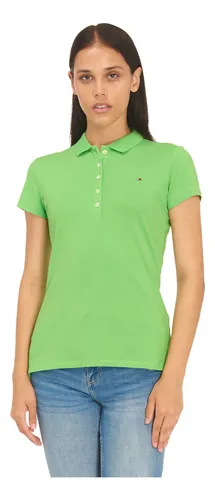 Playera Polo Tommy Hilfiger Para Mujer Ww0ww27947 Cuotas sin inter s