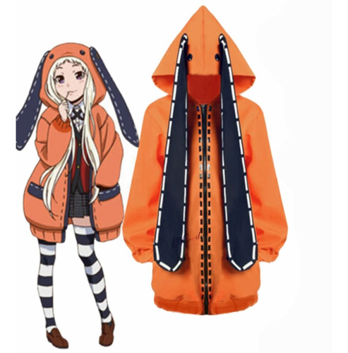 Jk Coat Vestido De Halloween Kakegurui Anime Clothes+