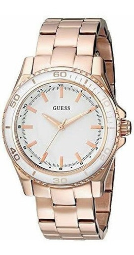 Reloj  De Mujer De Talla Mediana De Color Rosa Guess