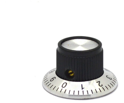 Knob Numerado (0-9) Com Parafuso - Kn-138a