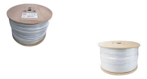 Cable Coaxial Siames  Rg59 95% Cobre Wooden Drum