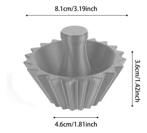 Filtro De Café Cono Dripper Portable Reutilizable, Gris