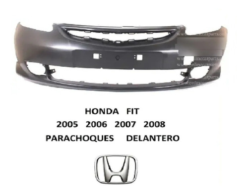 Parachoques Delantero De Honda Fit 2005 2006 2007 2008