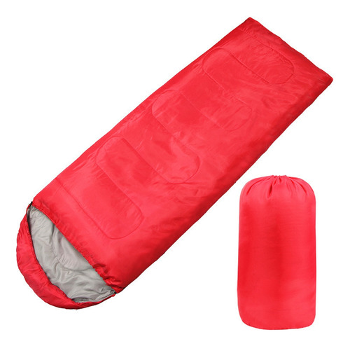 Saco De Dormir For Acampar Rojo, Ultraligero E Impermeable