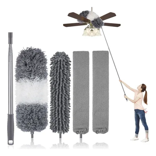 Plumeros Para Limpieza, Limpiador De Polvo De Microfibra Re