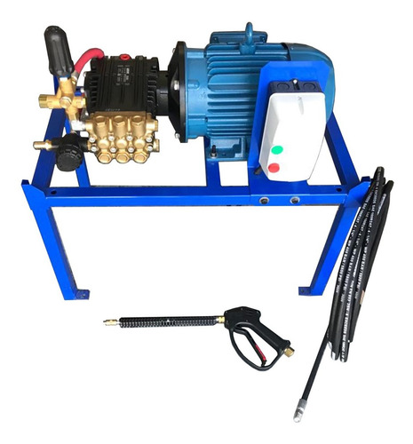 Imagen 2 de 5 de Hidrolavadora Industrial Apollo 5 Platino 220 V 2600 Psi