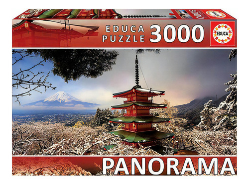 Puzzle Rompecabeza 3000 Pzs Monte Fuji Y Pagoda Japón 18013