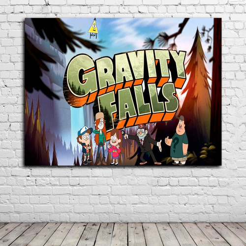 Cuadro Decorativo Infantil Gravity Falls