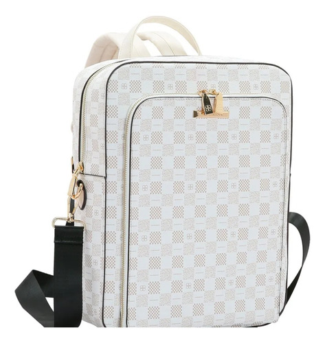 Mochila Notebook Feminina Chenson Monograma 8484520 Cor Off Desenho Do Tecido Monograma Classico