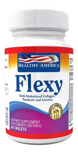 Flexy 60 Cápsulas Regenerador Articular Healthy America