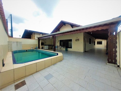 Imagem 2 de 25 de Casa 4 Dormitórios - Piscina - 100 Mts Praia - Imperador - Aml10