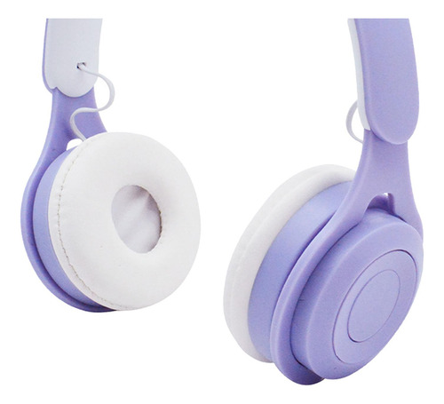 Juego De 2 Auriculares De Diadema Plegables Inalámbricos
