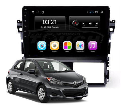 Auto Radio Android Toyota Yaris 2013-2016 2gb + 32gb