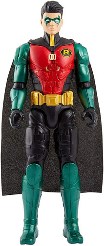 Figura Robin Liga De La Justicia 30 Cm Batman Missions Fvm71