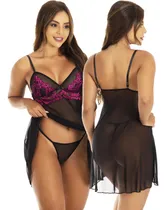 Comprar 1 Lingerie Sensual Camisolas Sexy Luxo Completa Frete Grátis