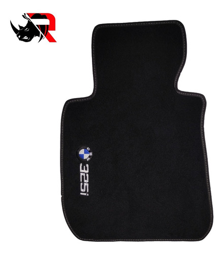 Imagen 2 de 6 de Tapete Automotriz Compatible Con Bmw 325i / Blanco / M2