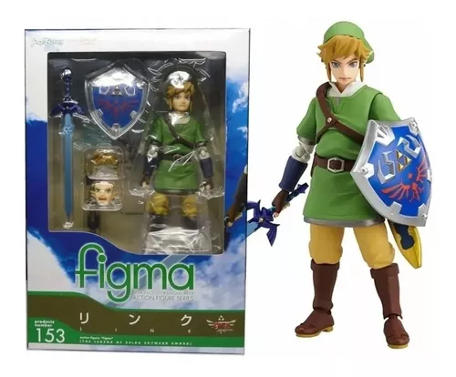 Boneco Link The Legend Of Zelda Figma Nintendo