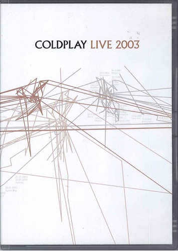 Coldplay-live 2003 Dvd Original Novo Lacrado Raro Ótimo Preç