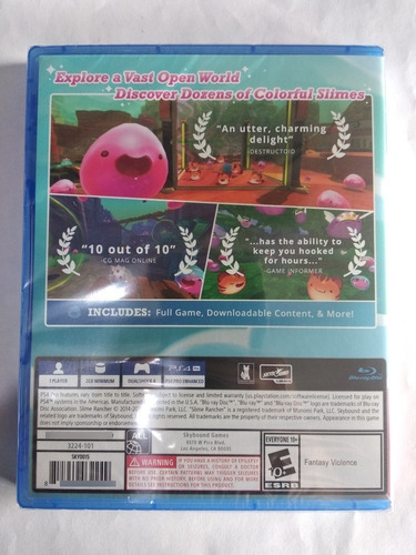 Slime Rancher Ps4 Juego Fisico Sellado Playstation 4 Cd